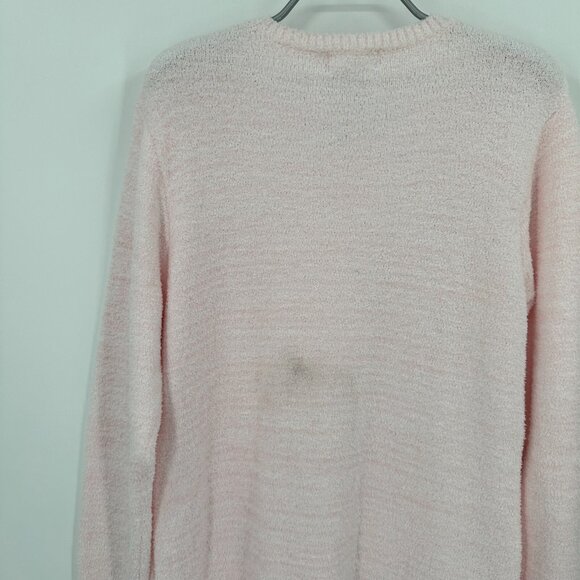 Softies Marshmallow Crew Neck Lounger Pajama Gown w Pockets sz S/M Blush Pink* - Picture 4 of 9